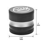 Premium Herb Grinder – 4-Piece Durable 66mm Grinder with Color Accent Ring