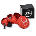 65Mm Fancy Round Cali Cloudx Chrome Grinder