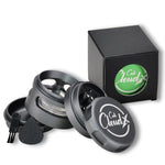 60Mm Round Aluminum & Glass Cali Cloudx Grinder