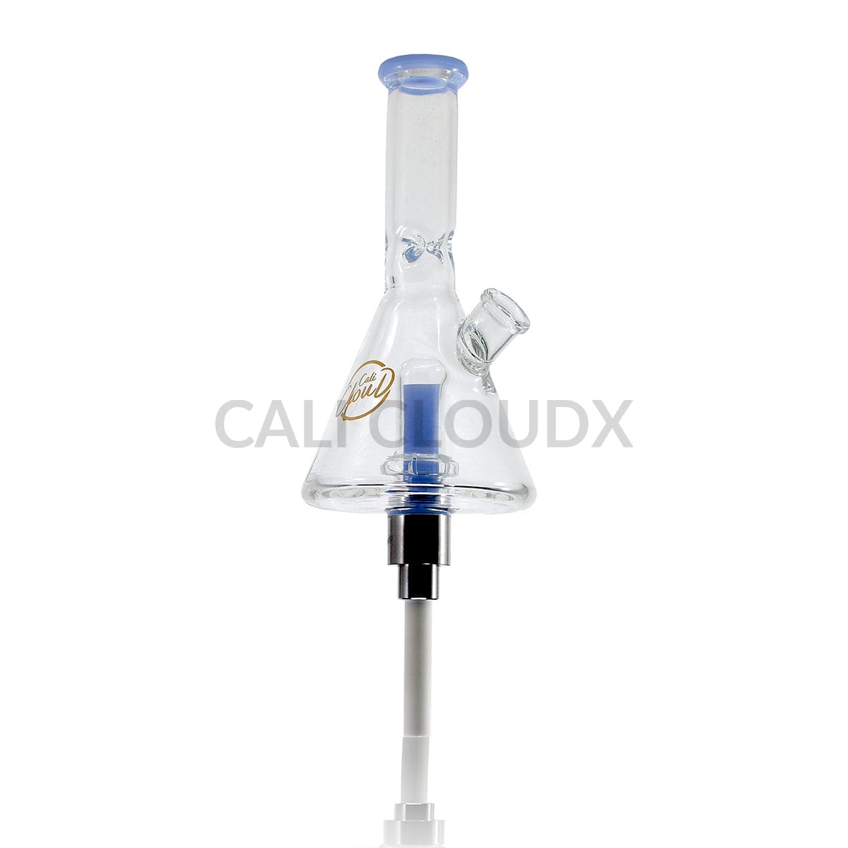 Bong Shaped Nectar Collector | Dab Tool | Dab Straw Blue