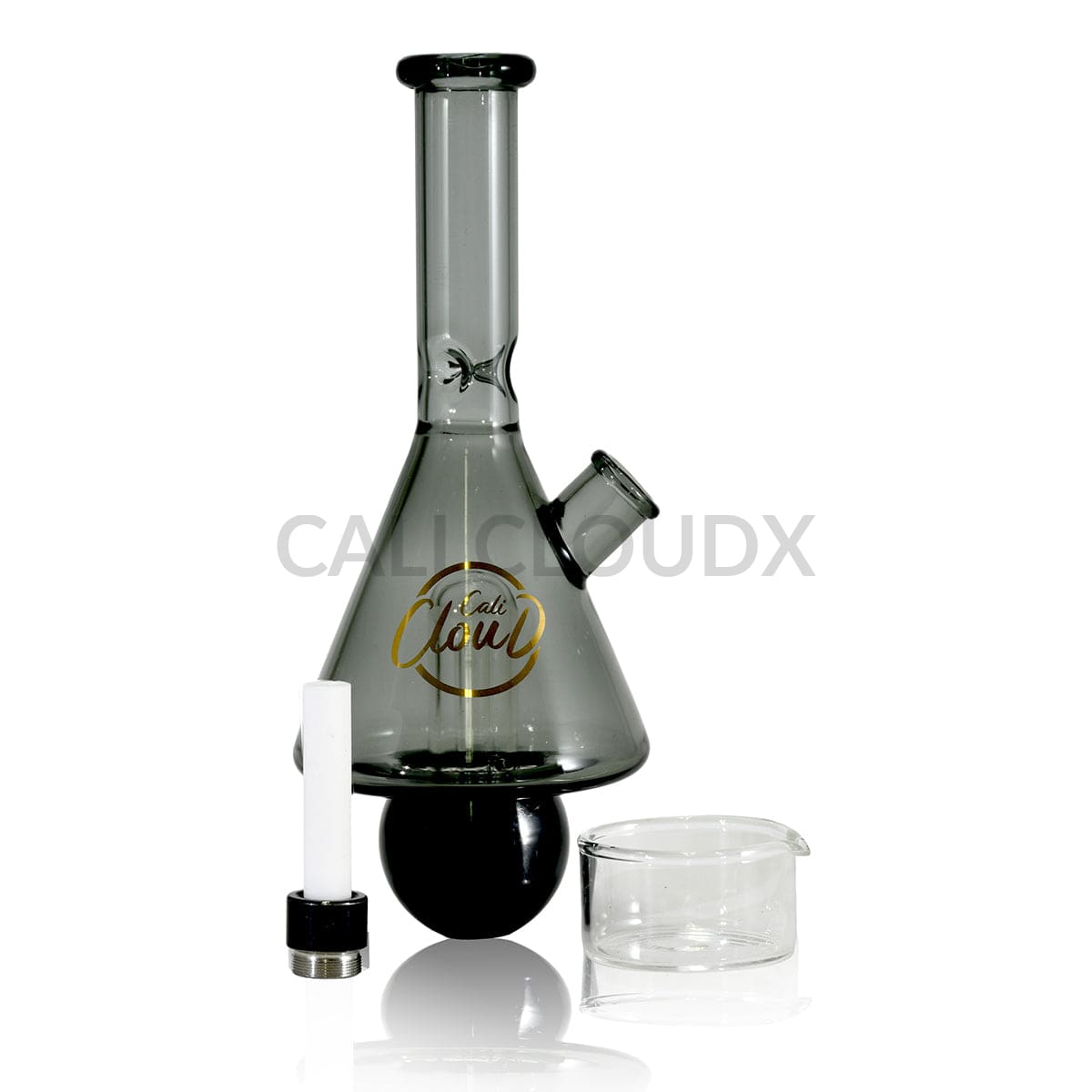 Cali Cloud Bong CX Straw – Premium Dab Straw Kit Black