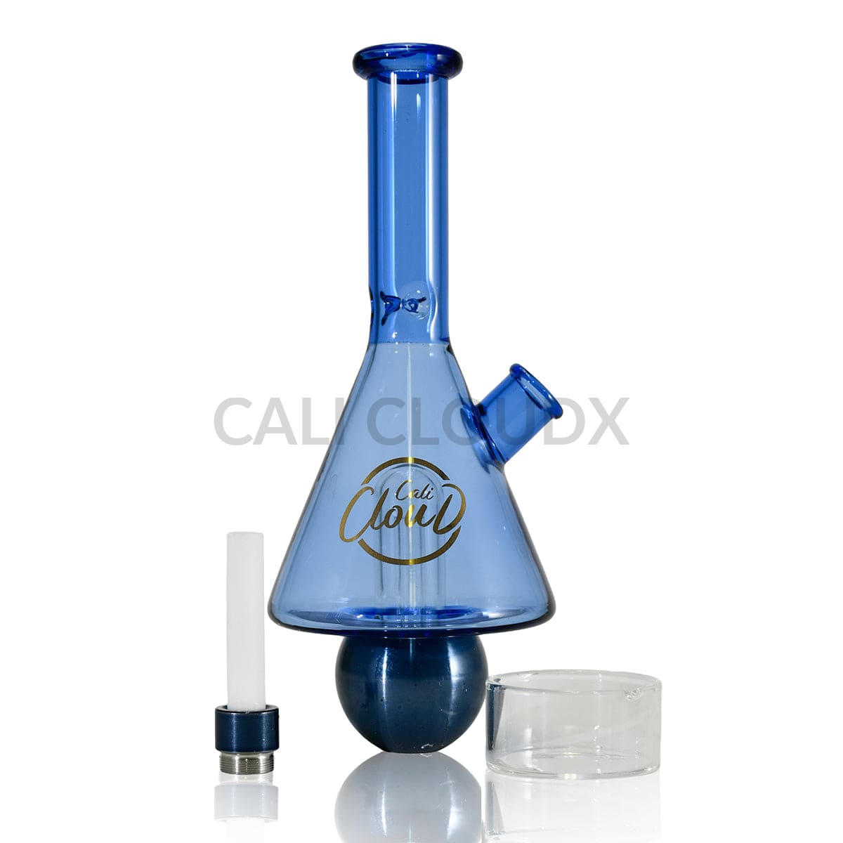 Cali Cloud Bong CX Straw – Premium Dab Straw Kit Blue