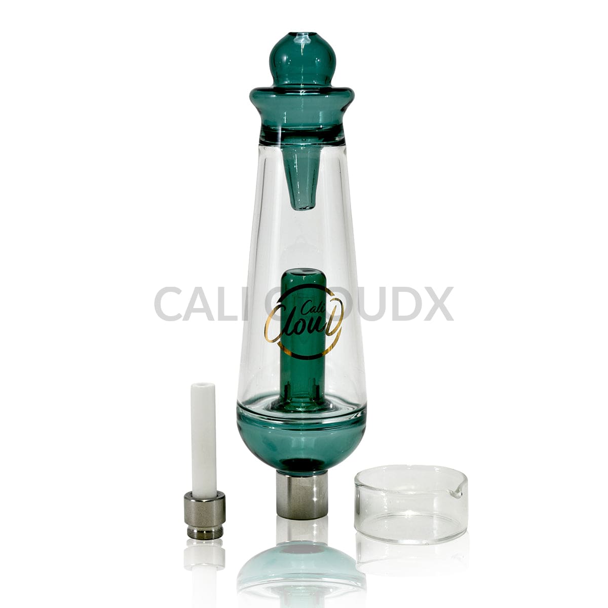 Cali Cloud Cone CX Straw – Premium Dab Straw Kit Teal