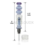 Cali Cloud Two Ball CX Straw – Premium Dab Straw Kit