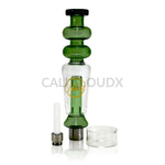 Cali Cloud Two Ball CX Straw – Premium Dab Straw Kit Green