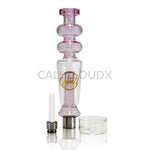 Cali Cloud Two Ball CX Straw – Premium Dab Straw Kit Pink