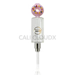 Cali CloudX Donut CX Recycler Nectar Collector – Premium Dab Straw Kit Milky Pink Nectar collector