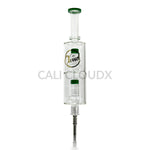 Cali Cloudx Dual DOM Extend CX Jumbo Nectar Collector | 15’’ Dab Tool | Dab Straw Jade Green