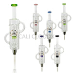 Cali Cloudx Dual DOM Extend CX Recycle Dab Straw Kit– Premium Honey Straw Assorted Colors