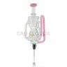 Cali CloudX Dual Dome Extend CX Recycler Premium Dab Straw Kit Pink Nectar collector