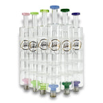 Cali Cloudx Four Disk Recycler Nectar Collector – 10’’ Glass Dab Straw with Perc Assorted Colors