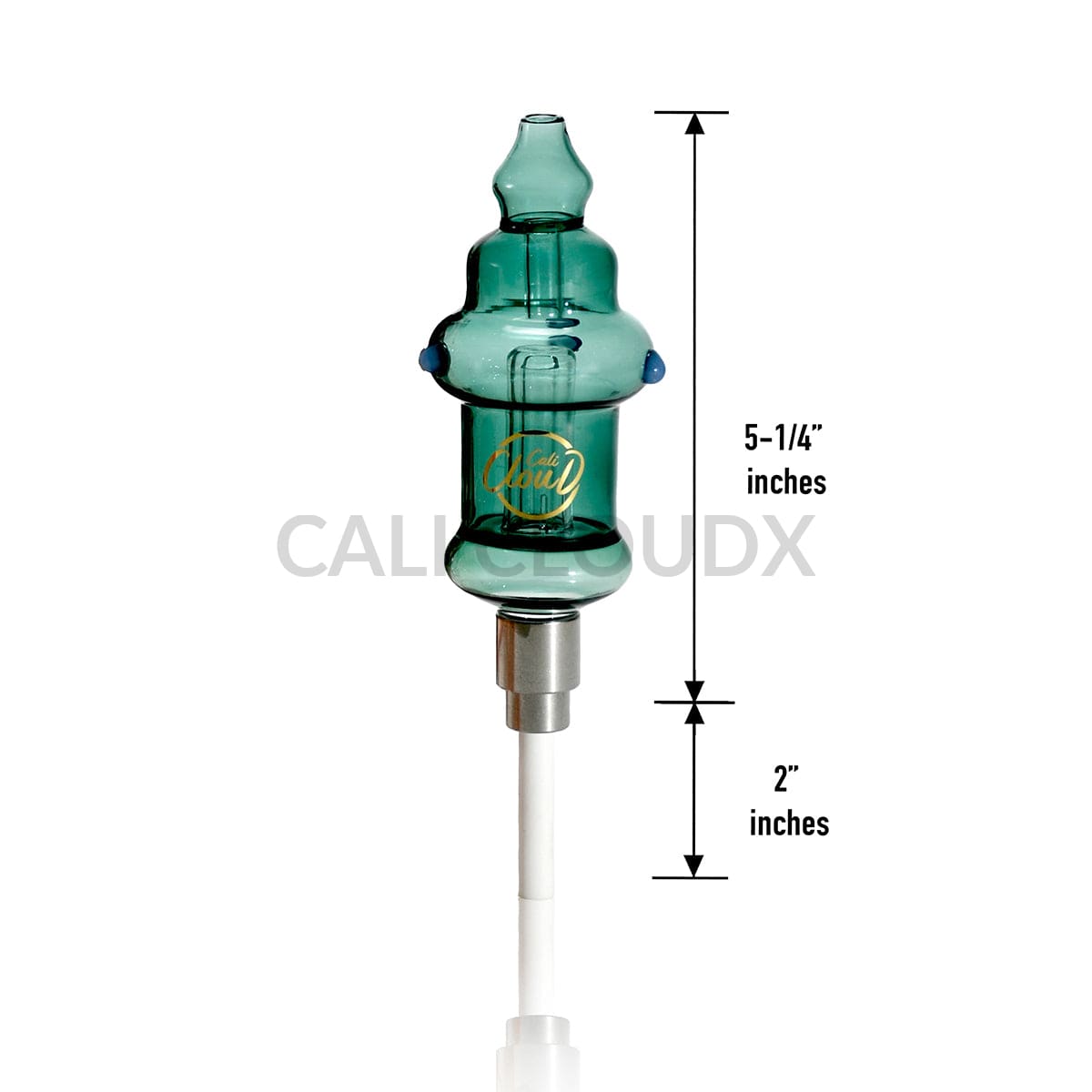 Cali CloudX Marble Rim Color Nectar Collector|Dab Tool | Dab Straw
