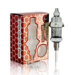 Cali CloudX Marble Rim Color Nectar Collector|Dab Tool | Dab Straw Black