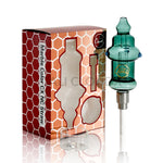 Cali CloudX Marble Rim Color Nectar Collector|Dab Tool | Dab Straw Jade Blue