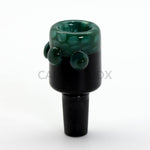 Double Color Honeycomb Glass Bowl 14Mm/18Mm (6Pcs / $6.00 Ea.) 14Mm Green