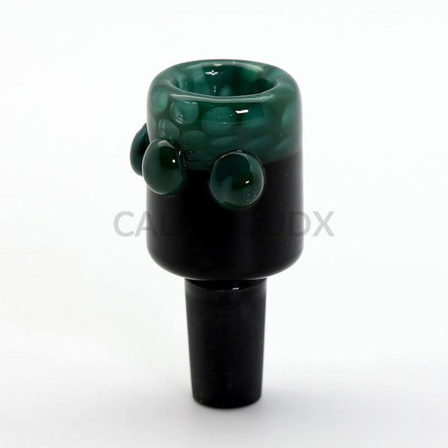 Double Color Honeycomb Glass Bowl 14Mm/18Mm (6Pcs / $6.00 Ea.) 14Mm Green