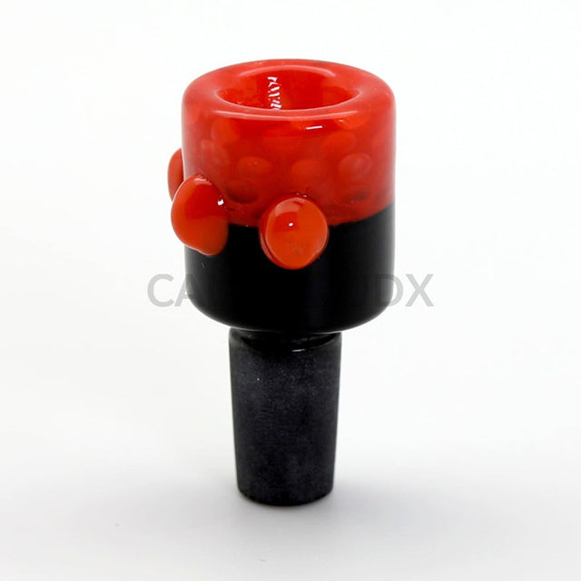 Double Color Honeycomb Glass Bowl 14Mm/18Mm (6Pcs / $6.00 Ea.) 14Mm Red