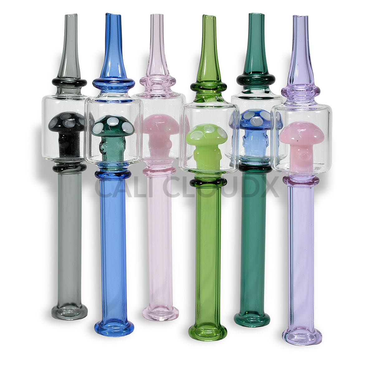 Slime Color Mushroom Design Honey Straw Nectar Collector