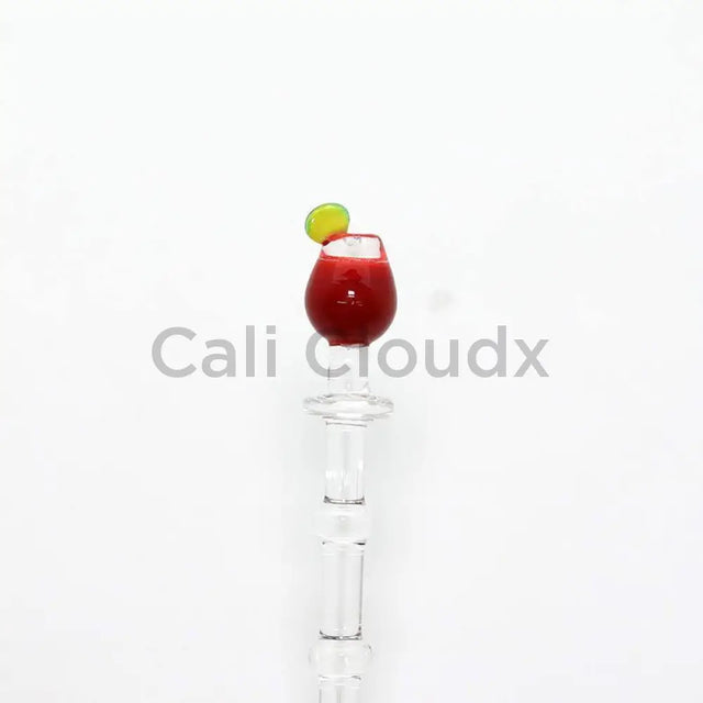 Red Vine Glass Dabber - Cali Cloudx Inc
