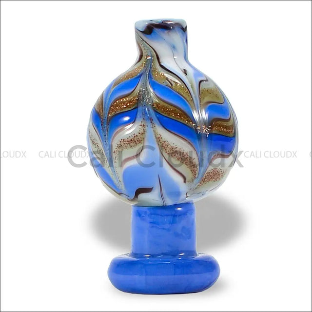 Shiny Brush Swirl Carb Cap - Cali Cloudx Inc