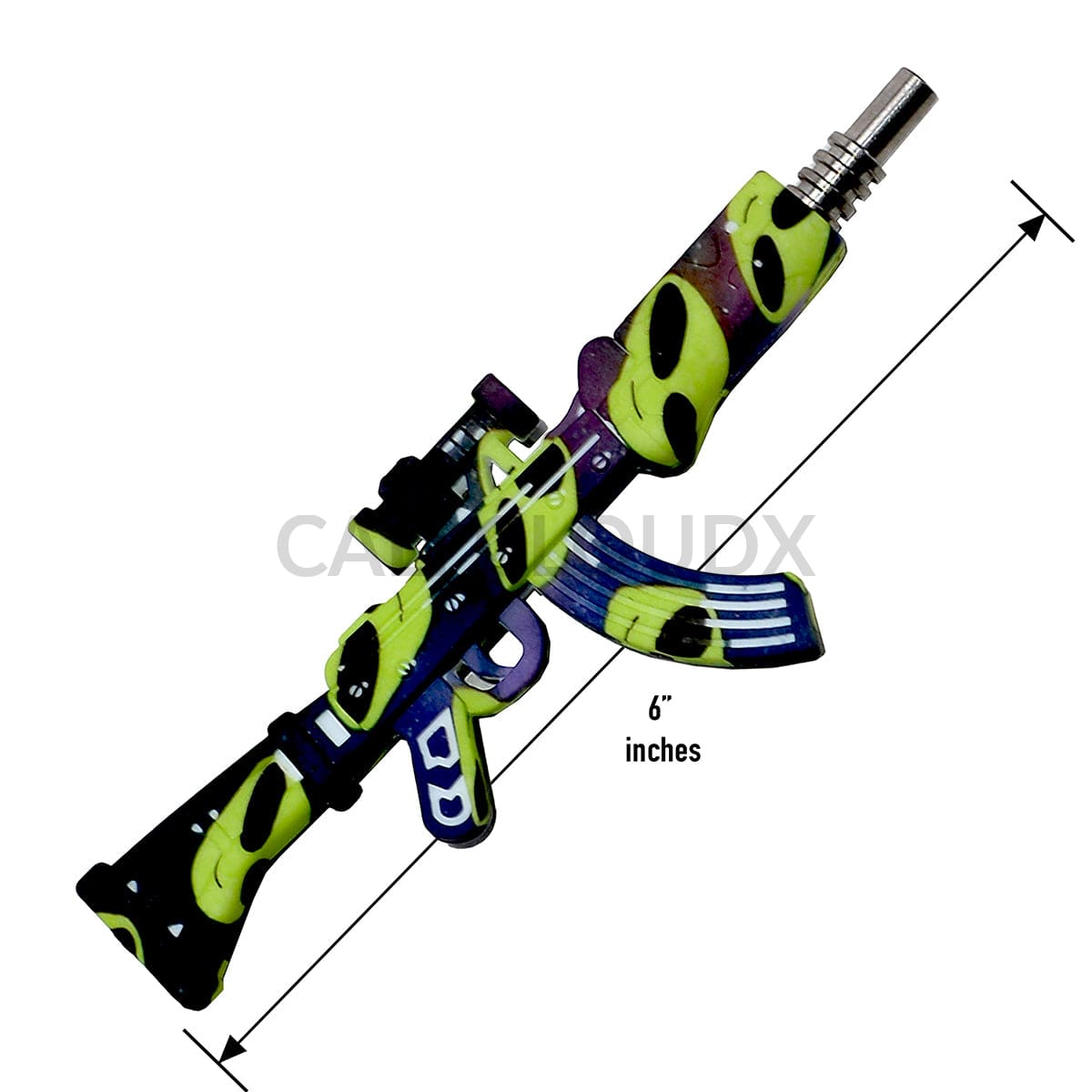 Silicone Ak-47 Nectar Collector| Honey Straw | Printed