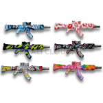 Silicone Ak-47 Nectar Collector| Honey Straw | Printed Assorted Color
