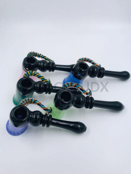 Slime Color Honeycomb With Handle Hammer Bubbler (Copy)