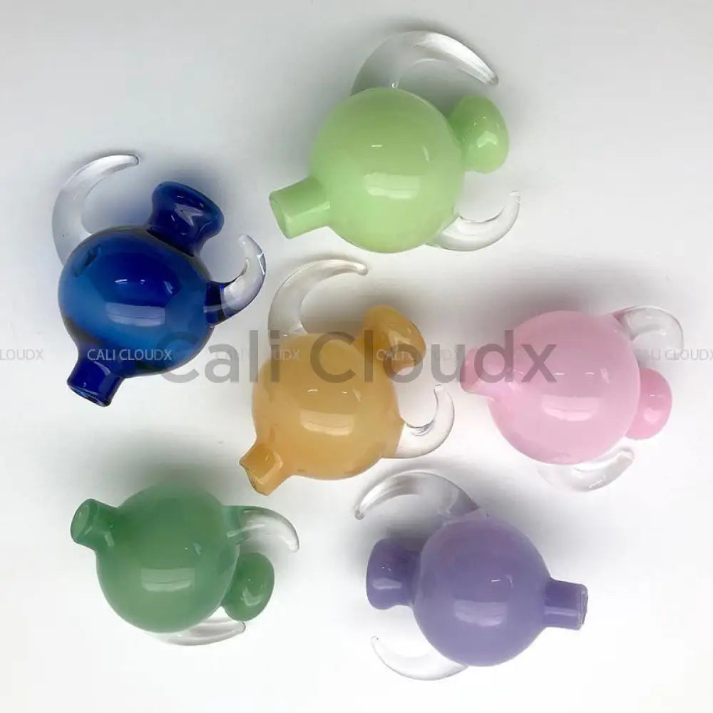 Thermal Banger Bubble Carb Cap With Horns - Cali Cloudx Inc