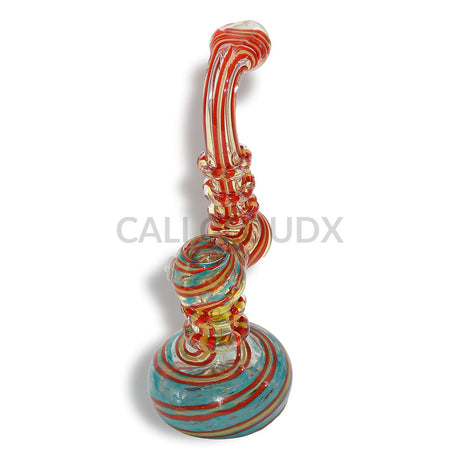 Thread Stripe Glass Bubbler (Copy)