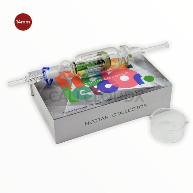 14mm Nectar Collector Set- Colorful - Cali Cloudx Inc