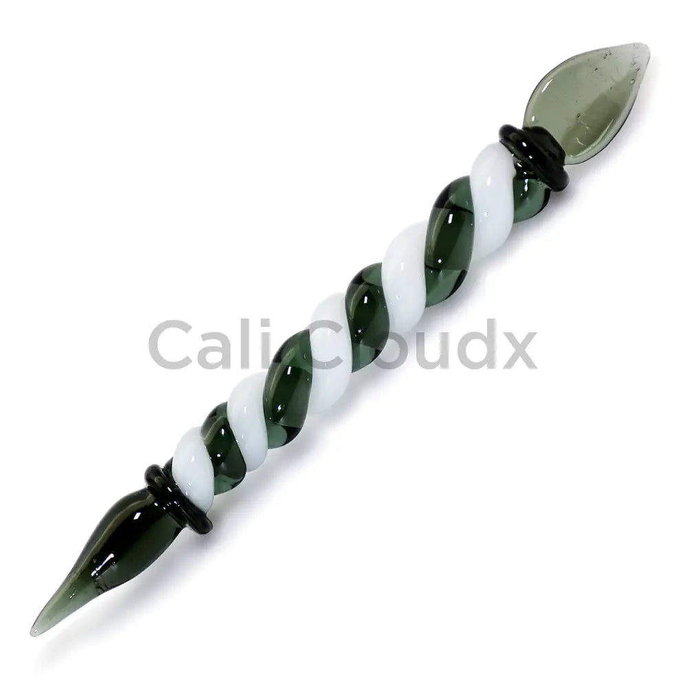 Spiral Style W Paint Brush Design On Both Side Dabber