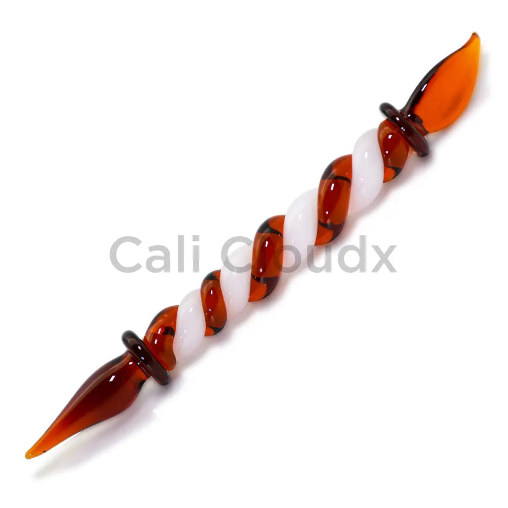 Spiral Style W Paint Brush Design On Both Side Dabber