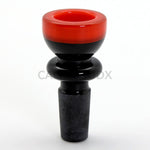 Us Color Ring Glass Bowl 14Mm (6Pcs / $5.00 Ea.) Red