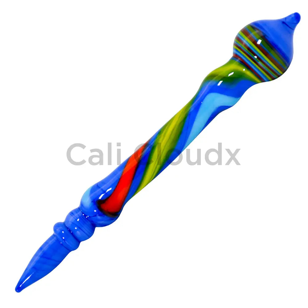 Spiral Art Marble Sphere Top Dabber