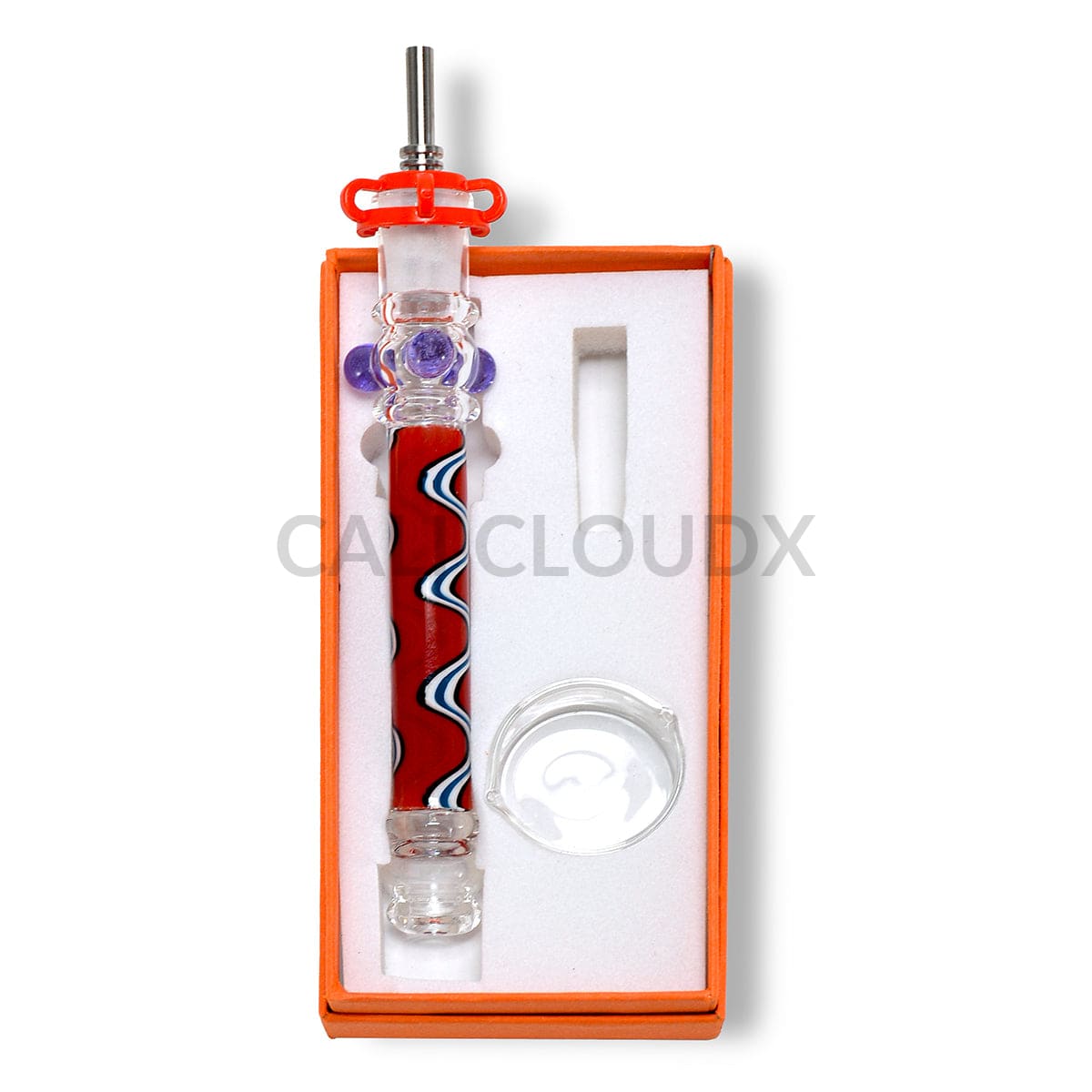 Us Color Zigzag Art Honey Straw Kit Red