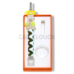 Us Color Zigzag Art Honey Straw Kit White